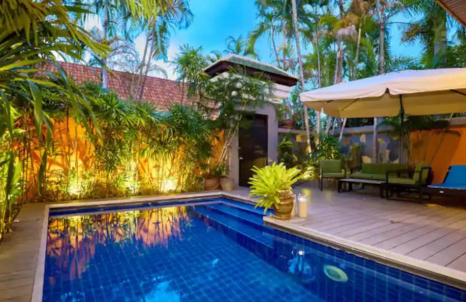 Bali Style Luxury Pool Near & Walking St! विला Pattaya